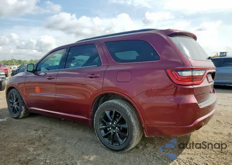 2018 Dodge Durango Gt from USA, damaged, VIN 1C4RDHDG2JC231855